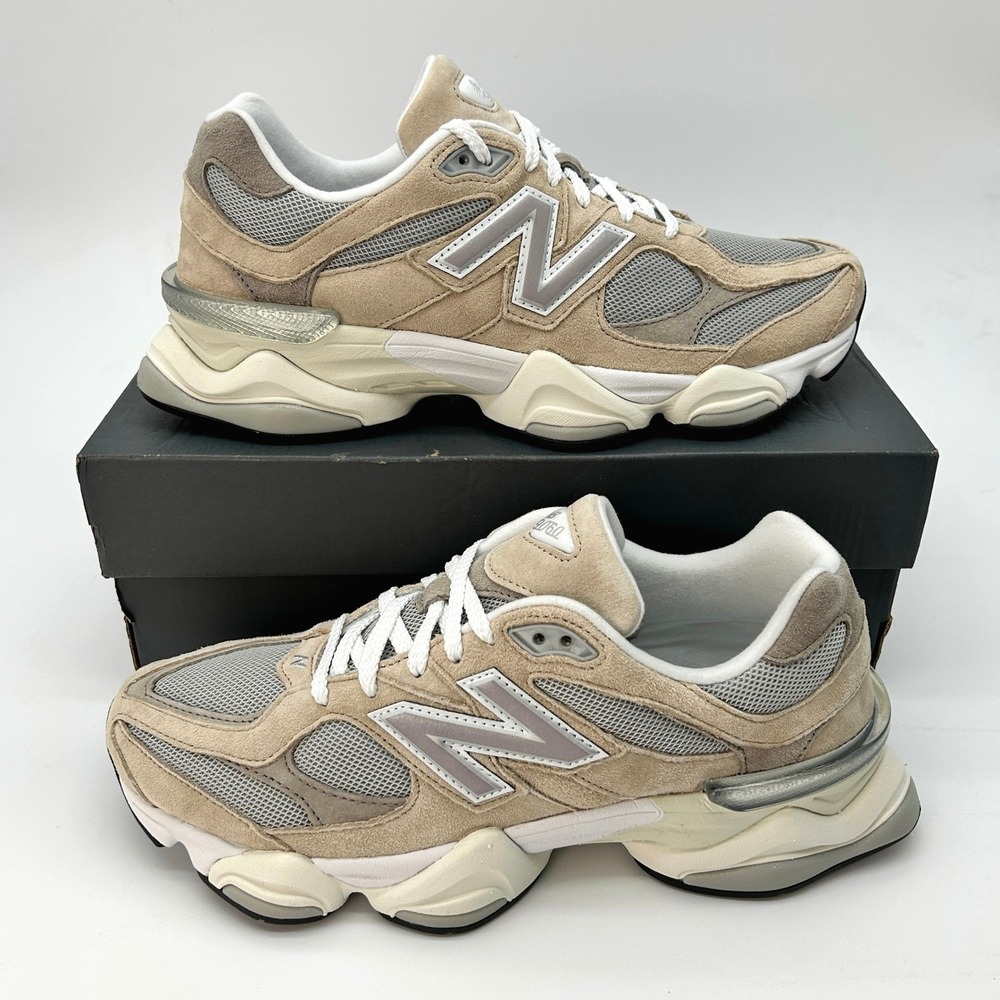New Balance 9060 Sneakers Mens Sz. 10 Beige Suede Incense Raincloud NEW U9060LBD